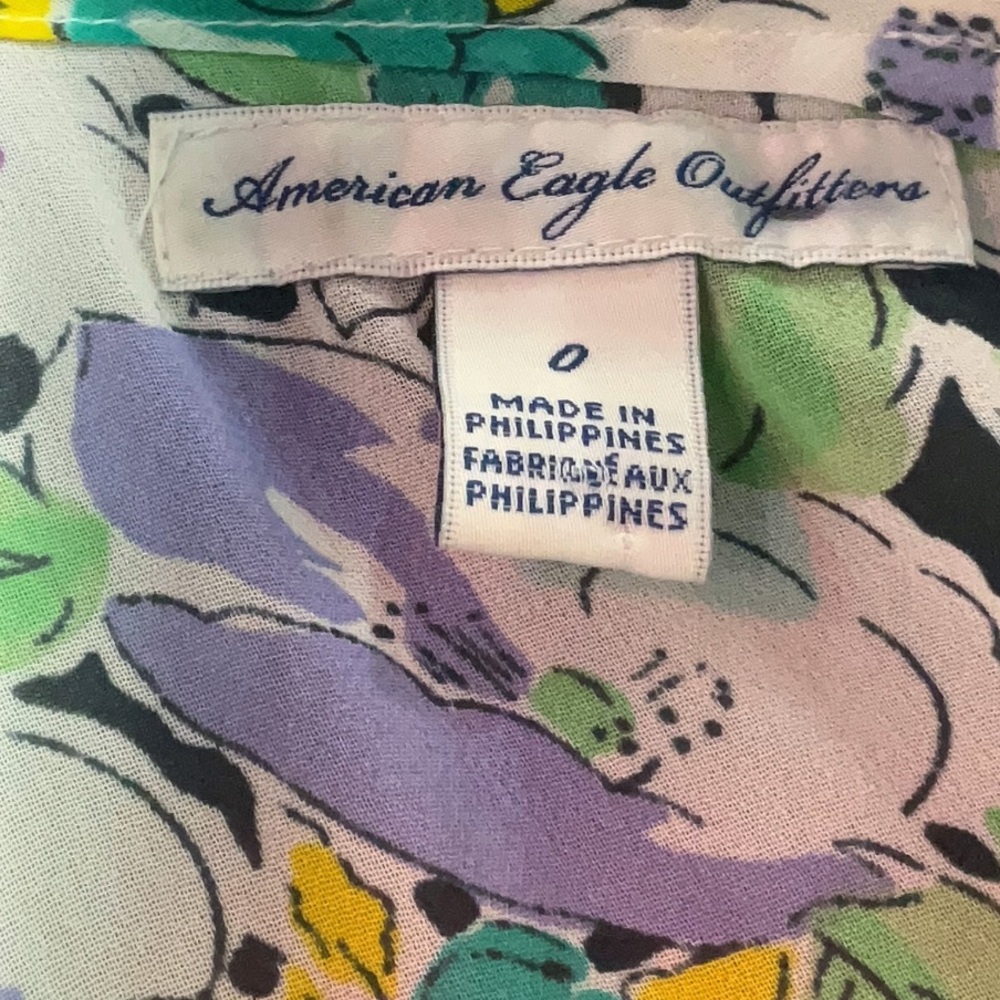 ASO Gabriella Montez HSM Senior Year Extremely Rare American Eagle Floral Dress - Picture 6 of 9
